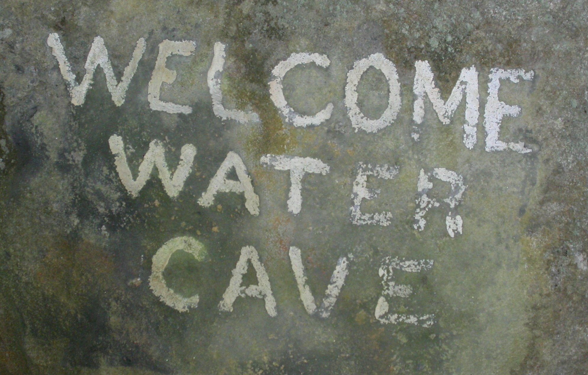 Welcome Water Cave [Name][][][PSwart]